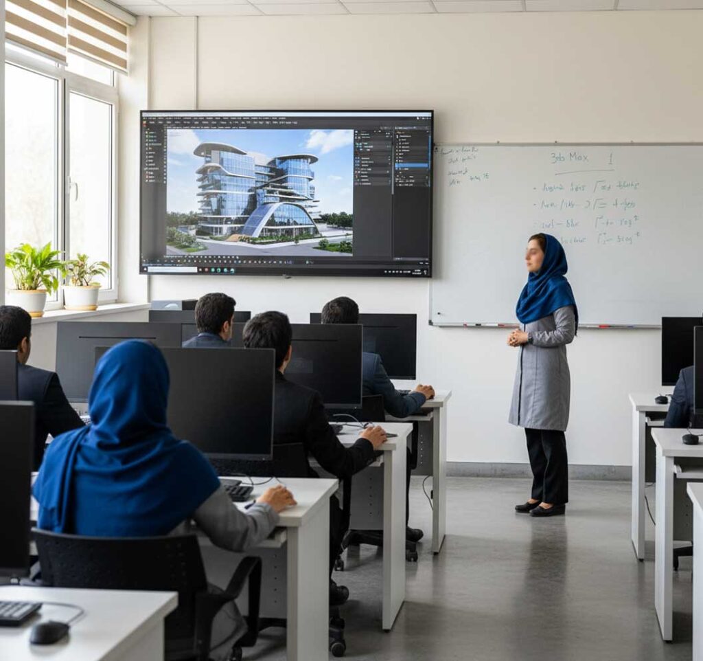 maleki 3dmax - آموزشگاه فنی و حرفه ای فاخته